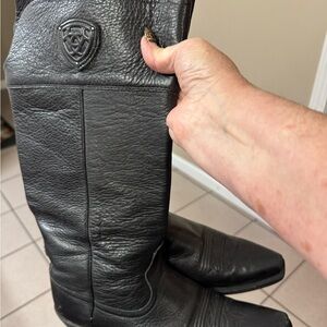 Ariat womens Black Western Boots size 9.5 $125